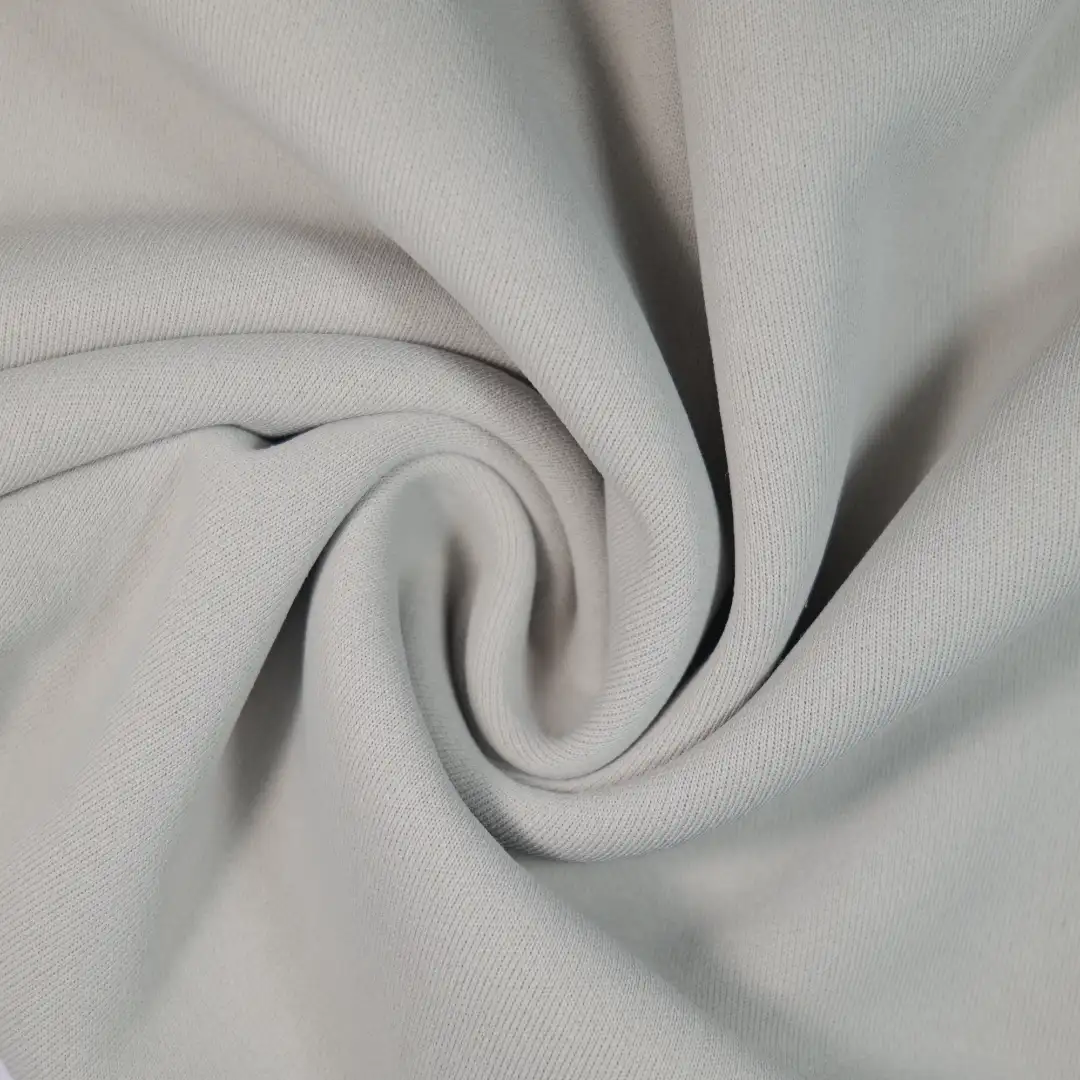 China Fabric for Jackets,Skirt,Hoodie,Trench Coat Scuba Knit Fabric Polyester grey color buy from China wholesaler bulk order at wholesale price free worldwide shipping Alibaba