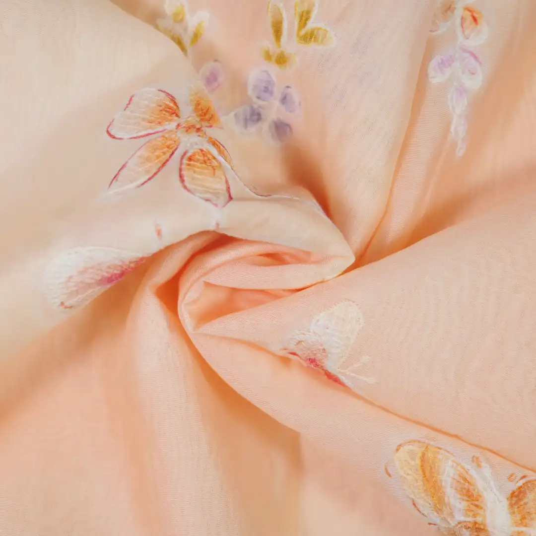 China Fabric for Skirt,Backless Beach Dress,Kids Ruffle Straps Dress,Tank Wrap Midi Dress Tencel-nylon Interwoven Fabric Woven Blended Fabric Tencel Nylon orange color buy from China wholesaler bulk order at wholesale price free worldwide shipping Alibaba