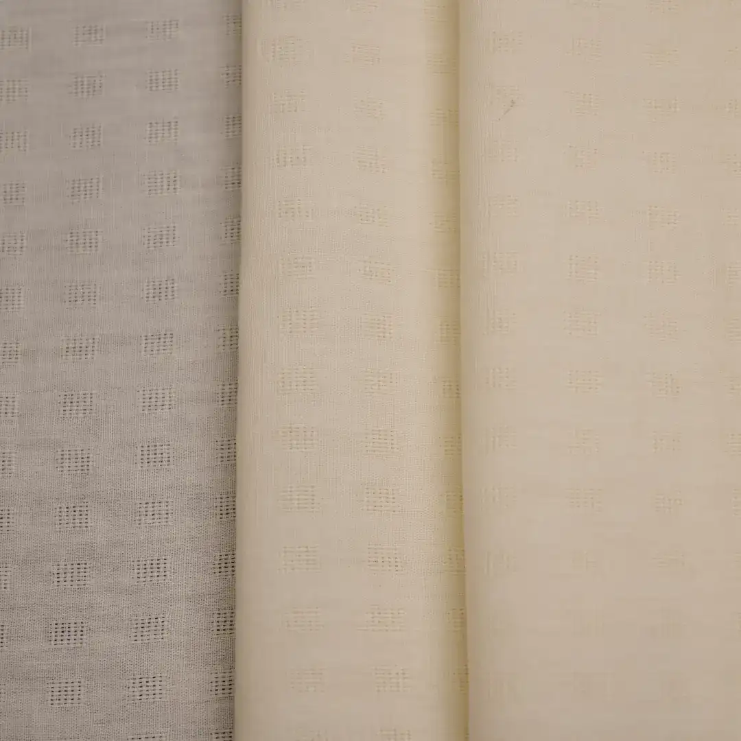 China Fabric for Shirt,Blouse,Skirt Cotton Dobby Natural Woven Fabric Cotton Solid-Yellow color buy from China wholesaler bulk order at wholesale price free worldwide shipping Alibaba