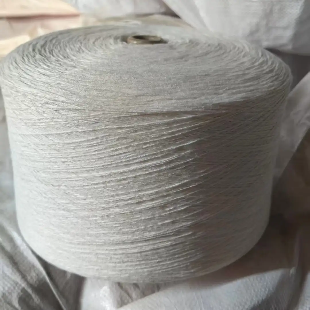 China Yarn for Ladies Vest (Sweater),Men’s Vest (Sweater) Ring Spun Regular Yarn Cotton white color buy from China wholesaler bulk order at wholesale price free worldwide shipping Alibaba