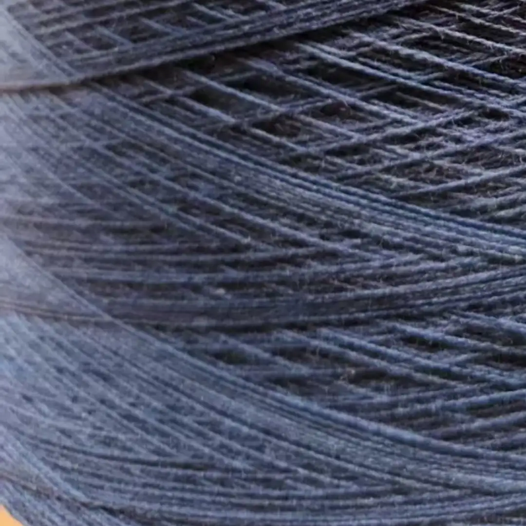 China Yarn for Ladies Vest (Sweater),Men’s Vest (Sweater) Ring Spun Regular Yarn Cotton blue color buy from China wholesaler bulk order at wholesale price free worldwide shipping Alibaba