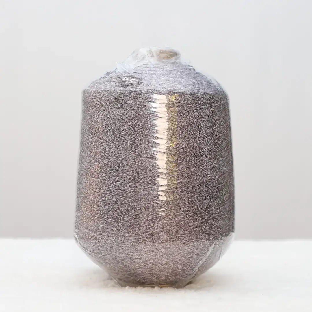 China Yarn for Ladies Vest (Sweater),Men’s Vest (Sweater),Round Neck Pullover (Sweater),Crop Top Pullover (Sweater),Women's Pants (Sweater) Double Twist Spun Regular Yarn Rayon Nylon Purple color buy from China wholesaler bulk order at wholesale price free worldwide shipping Alibaba