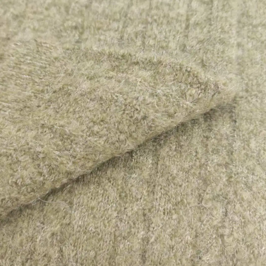 China Yarn for Open Cardigan (Sweater),Full-Zipper Cardigan (Sweater),Half-Zipper Cardigan (Sweater) Boucle Yarn Fancy Yarn Recycled Polyester Acrylic Polyester Wool Spandex khaki-green color buy from China wholesaler bulk order at wholesale price free worldwide shipping Alibaba