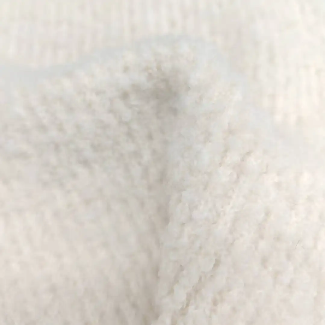 China Yarn for Open Cardigan (Sweater),Full-Zipper Cardigan (Sweater),Half-Zipper Cardigan (Sweater) Boucle Yarn Fancy Yarn Recycled Polyester Acrylic Polyester Wool Spandex white color buy from China wholesaler bulk order at wholesale price free worldwide shipping Alibaba