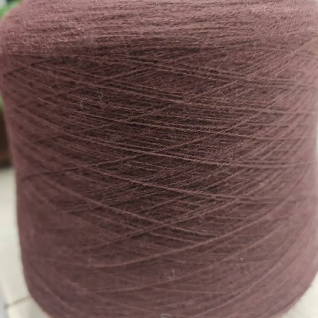 China Yarn for Open Cardigan (Sweater),Full-Zipper Cardigan (Sweater),Half-Zipper Cardigan (Sweater) Mossy Yarn Fancy Yarn Recycled Acrylic Wool Acrylic reddish brown color buy from China wholesaler bulk order at wholesale price free worldwide shipping Alibaba