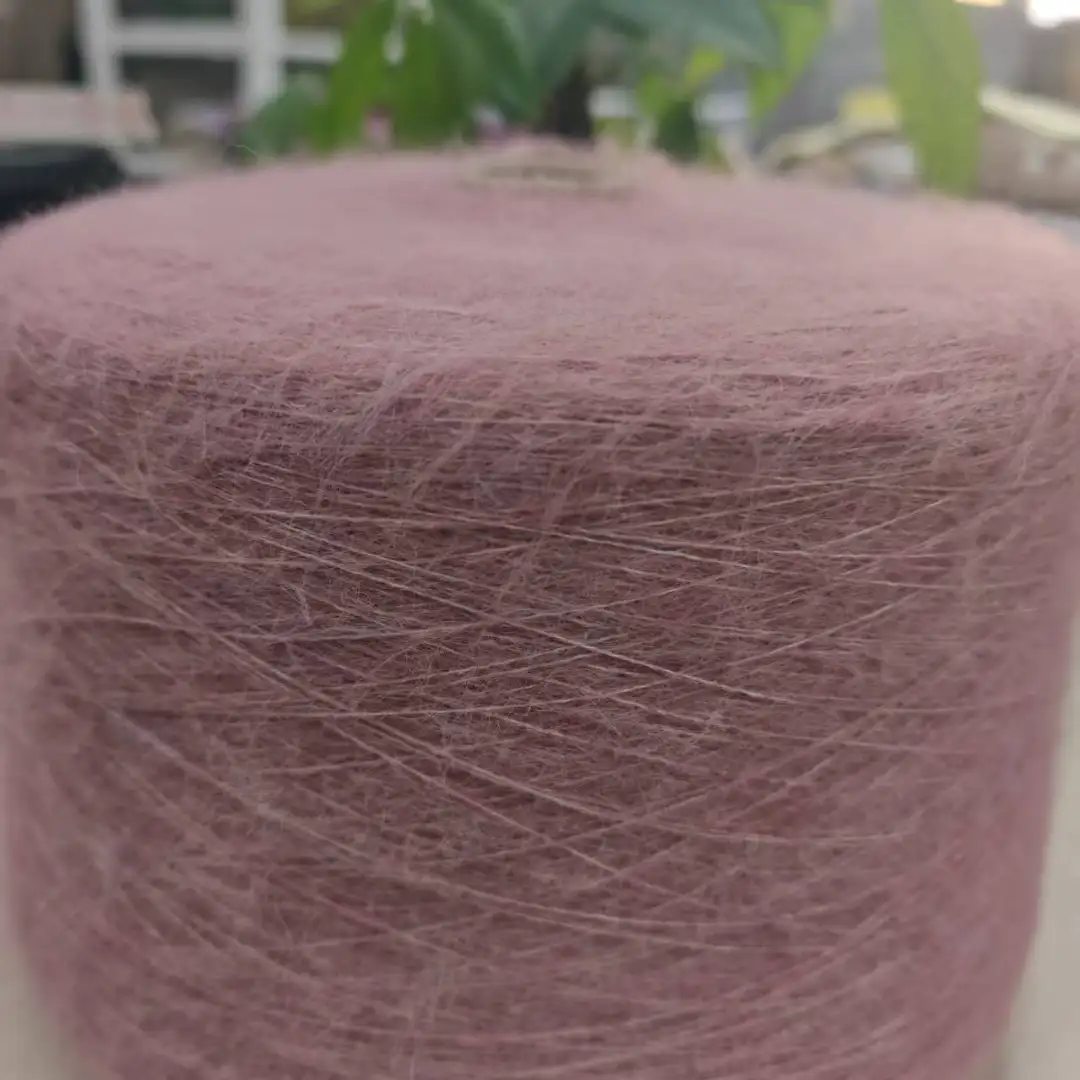 China Yarn for Open Cardigan (Sweater),Full-Zipper Cardigan (Sweater),Half-Zipper Cardigan (Sweater) Mossy Yarn Fancy Yarn Recycled Polyester Acrylic Spandex pink color buy from China wholesaler bulk order at wholesale price free worldwide shipping Alibaba