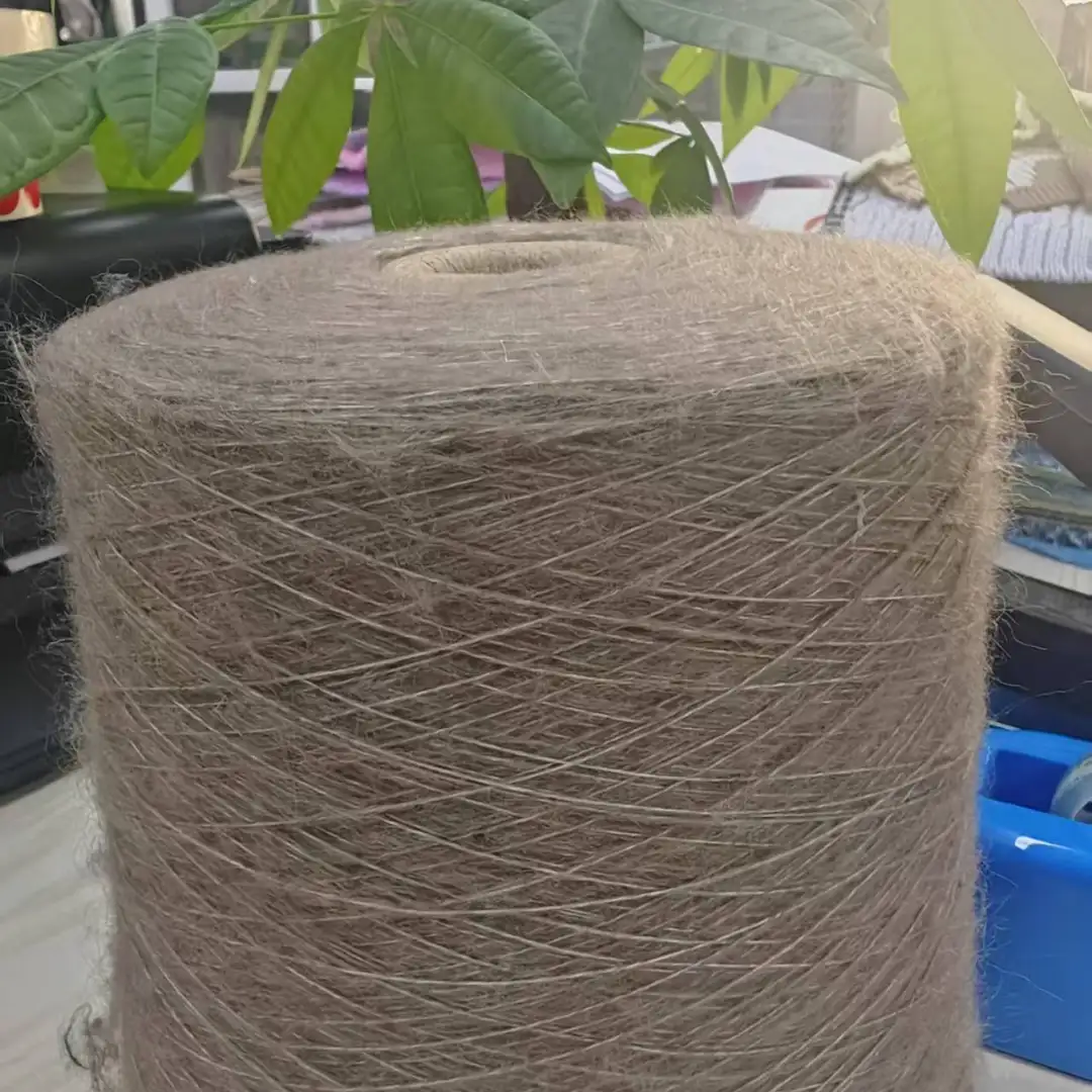 China Yarn for Open Cardigan (Sweater),Full-Zipper Cardigan (Sweater),Half-Zipper Cardigan (Sweater) Mossy Yarn Fancy Yarn Acrylic Polyester Spandex light tan color buy from China wholesaler bulk order at wholesale price free worldwide shipping Alibaba