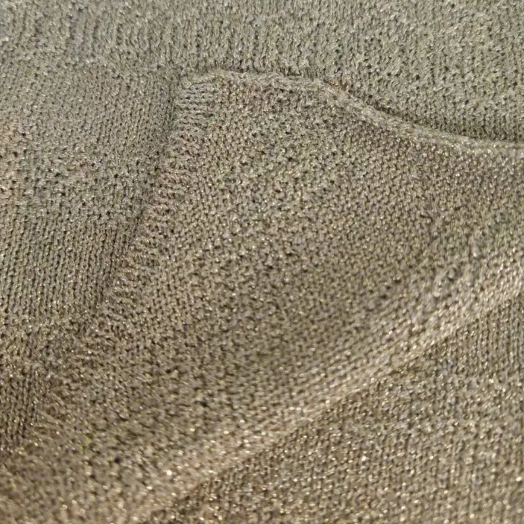 China Yarn for Full-Zipper Cardigan (Sweater),Half-Zipper Cardigan (Sweater),Shirt Long Sleeve Button (Sweater) Lurex Lurex Lurex golden color buy from China wholesaler bulk order at wholesale price free worldwide shipping Alibaba