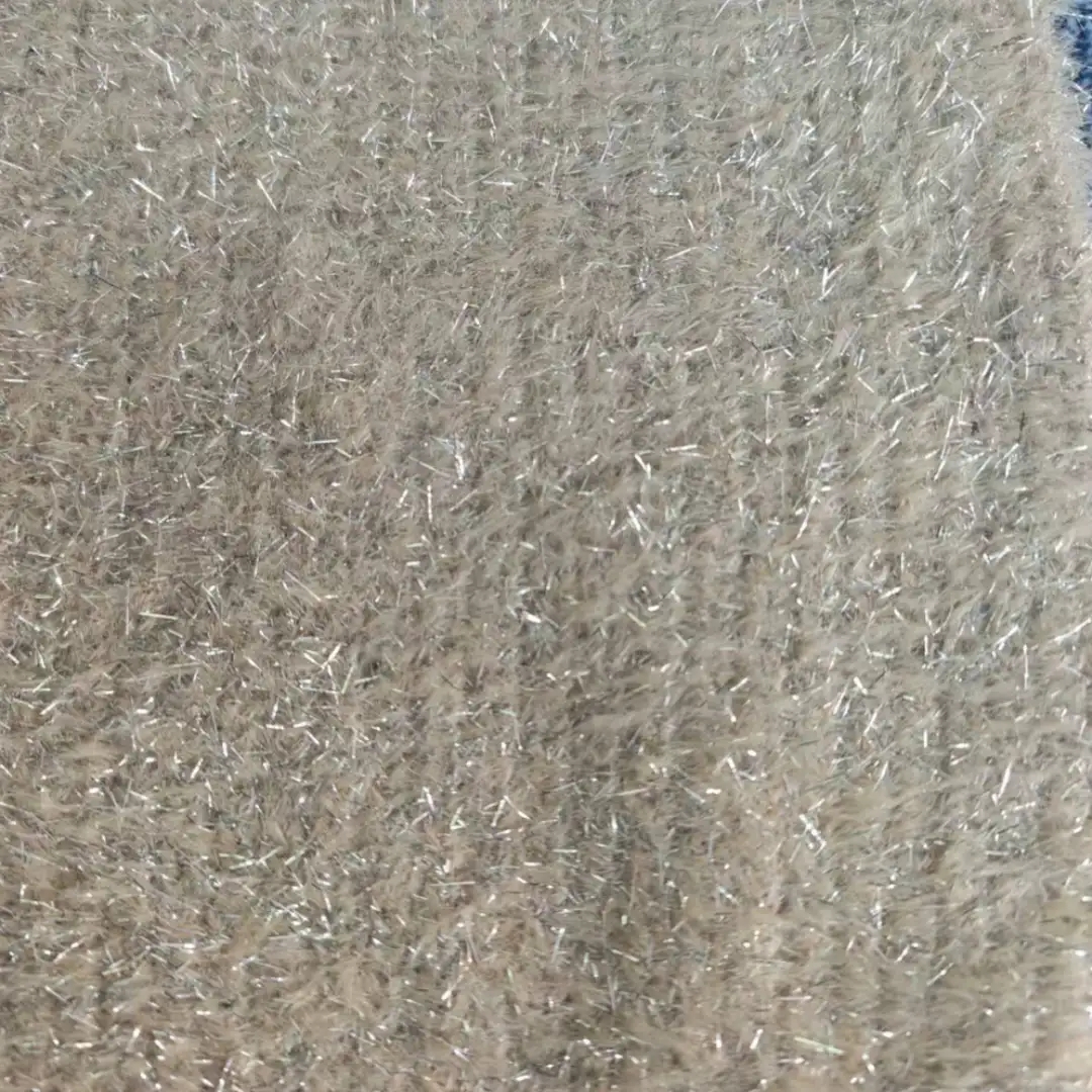 China Yarn for Open Cardigan (Sweater),Full-Zipper Cardigan (Sweater),Half-Zipper Cardigan (Sweater) Cat Feather Yarn Fancy Yarn Nylon Lurex cream-coloured color buy from China wholesaler bulk order at wholesale price free worldwide shipping Alibaba