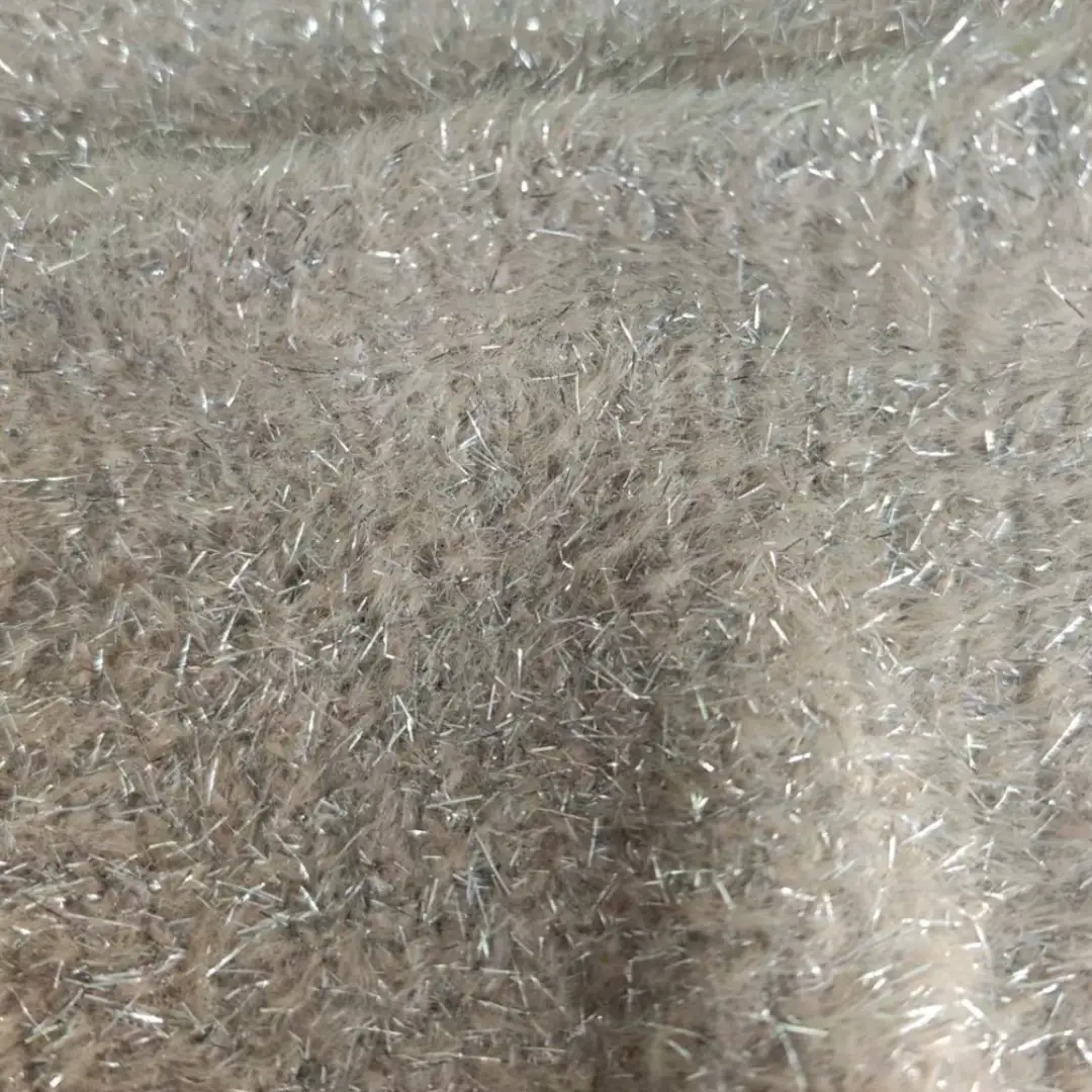 China Yarn for Open Cardigan (Sweater),Full-Zipper Cardigan (Sweater),Half-Zipper Cardigan (Sweater) Cat Feather Yarn Fancy Yarn Nylon Lurex cream-coloured color buy from China wholesaler bulk order at wholesale price free worldwide shipping Alibaba