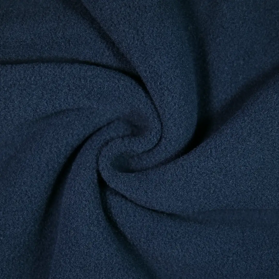 China Fabric for Jackets,Interlining Polar Fleece Knit Fabric Polyester Dark blue color buy from China wholesaler bulk order at wholesale price free worldwide shipping Alibaba