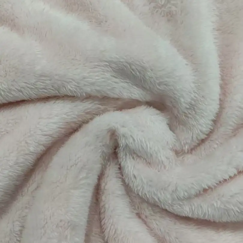 China Fabric for Hoodie,Padded Jacket,Overcoat,Loungewear Double-side fleece Knit Fabric Polyester pink color buy from China wholesaler bulk order at wholesale price free worldwide shipping Alibaba