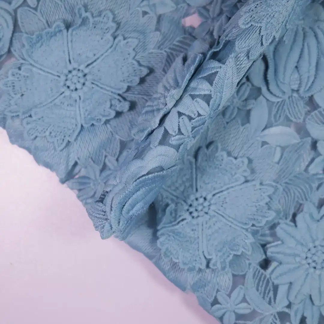 China Fabric for Skirt,Kids Puff Sleeve Tier Dress,Ladies Long Ruffle A-Line Skirt,Kids Peter Pan Collar Dress Mesh Knit Fabric Polyester blue color buy from China wholesaler bulk order at wholesale price free worldwide shipping Alibaba