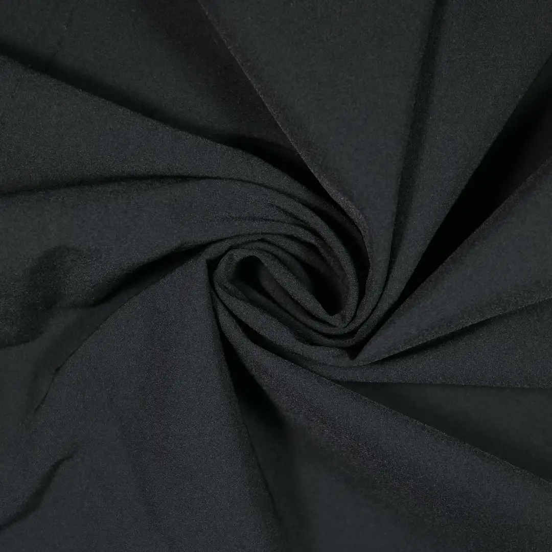 China Fabric for T-Shirt,Skirt,Shorts,Backless Beach Dress Four-way Stretch (Bi-Stretch) Woven Blended Fabric Nylon Spandex black color buy from China wholesaler bulk order at wholesale price free worldwide shipping Alibaba