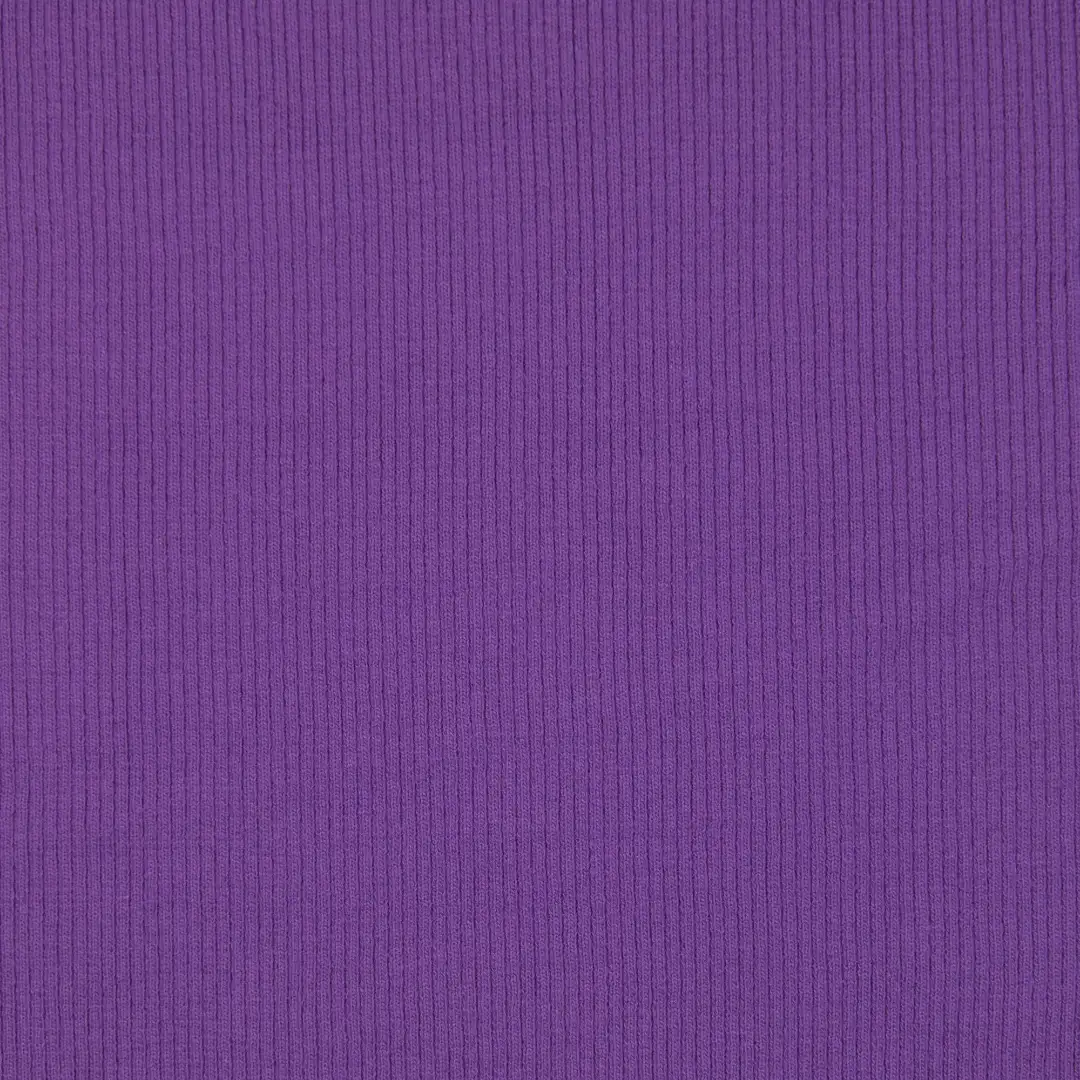 China Fabric for T-Shirt,Skirt,Shorts,Long Sleeve Base Layer Top Rib Knit Fabric Cotton Polyester Spandex purple color buy from China wholesaler bulk order at wholesale price free worldwide shipping Alibaba