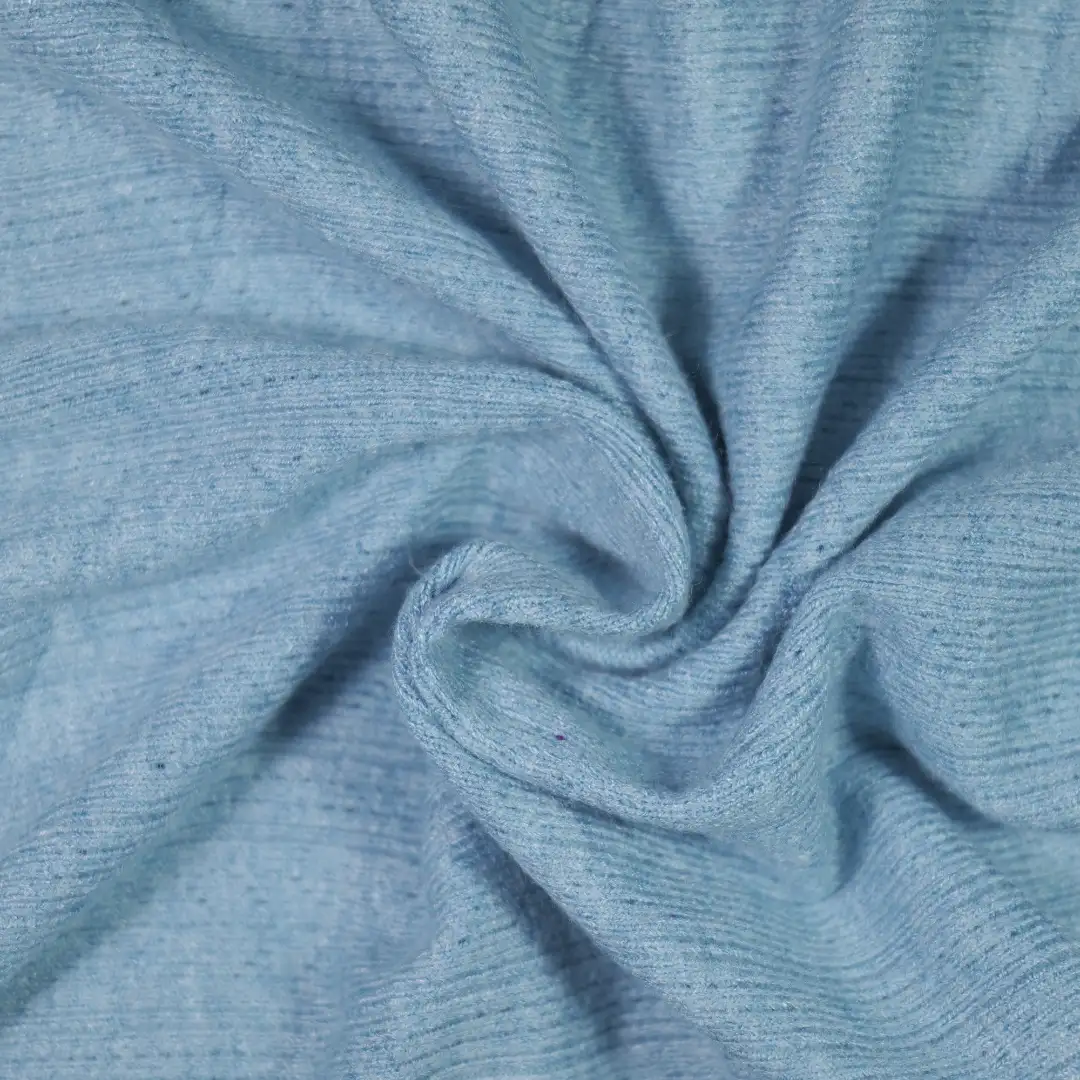 China Fabric for T-Shirt,Sleeveless Sundress,Long Sleeve Base Layer Top Rib Knit Fabric Rayon Polyester Nylon Spandex blue color buy from China wholesaler bulk order at wholesale price free worldwide shipping Alibaba