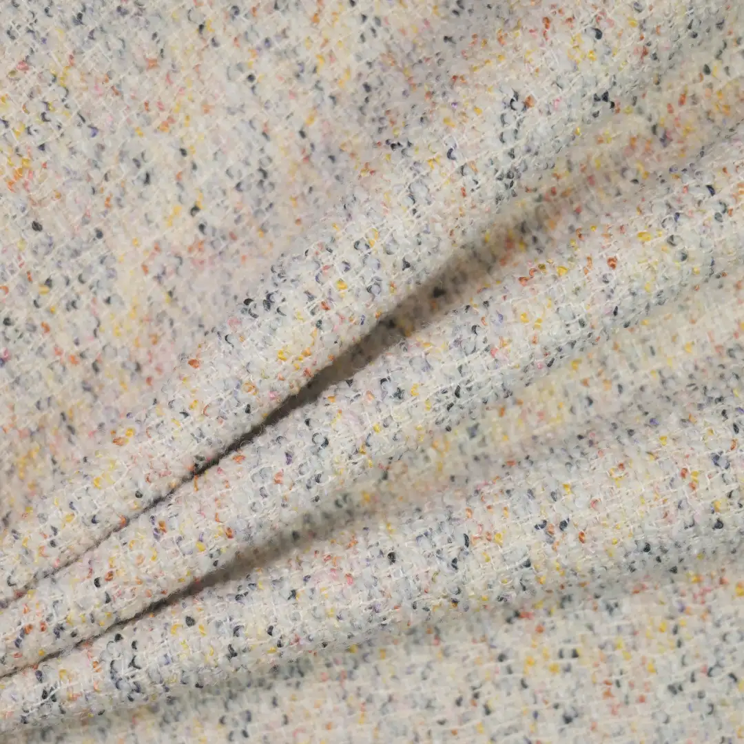 China Fabric for Jackets,Blazer,Skirt Chanel-Style Fabric Woolen Polyester Acrylic Wool colorful color buy from China wholesaler bulk order at wholesale price free worldwide shipping Alibaba