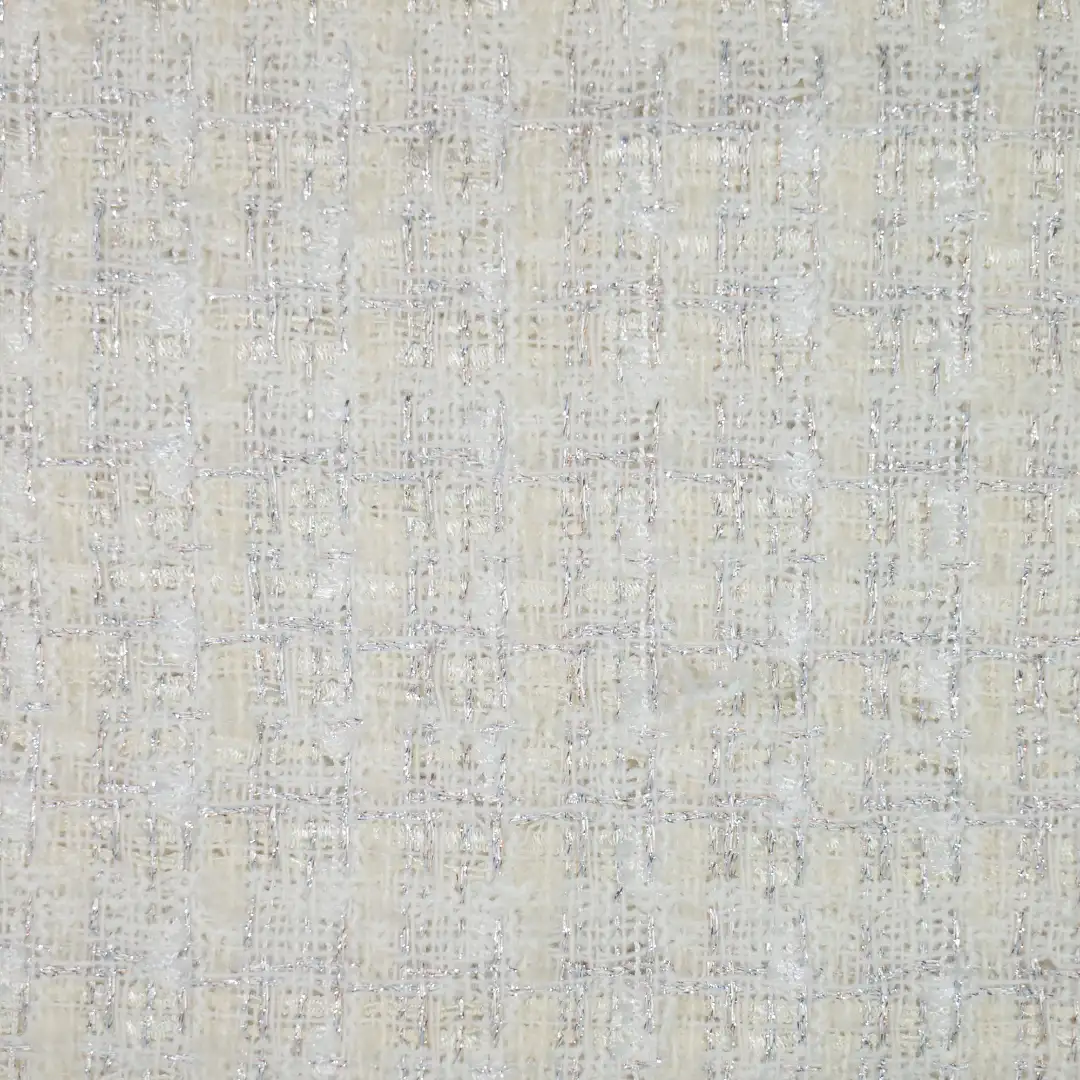 China Fabric for Jackets,Blazer,Skirt Chanel-Style Fabric Woolen Polyester rice color buy from China wholesaler bulk order at wholesale price free worldwide shipping Alibaba