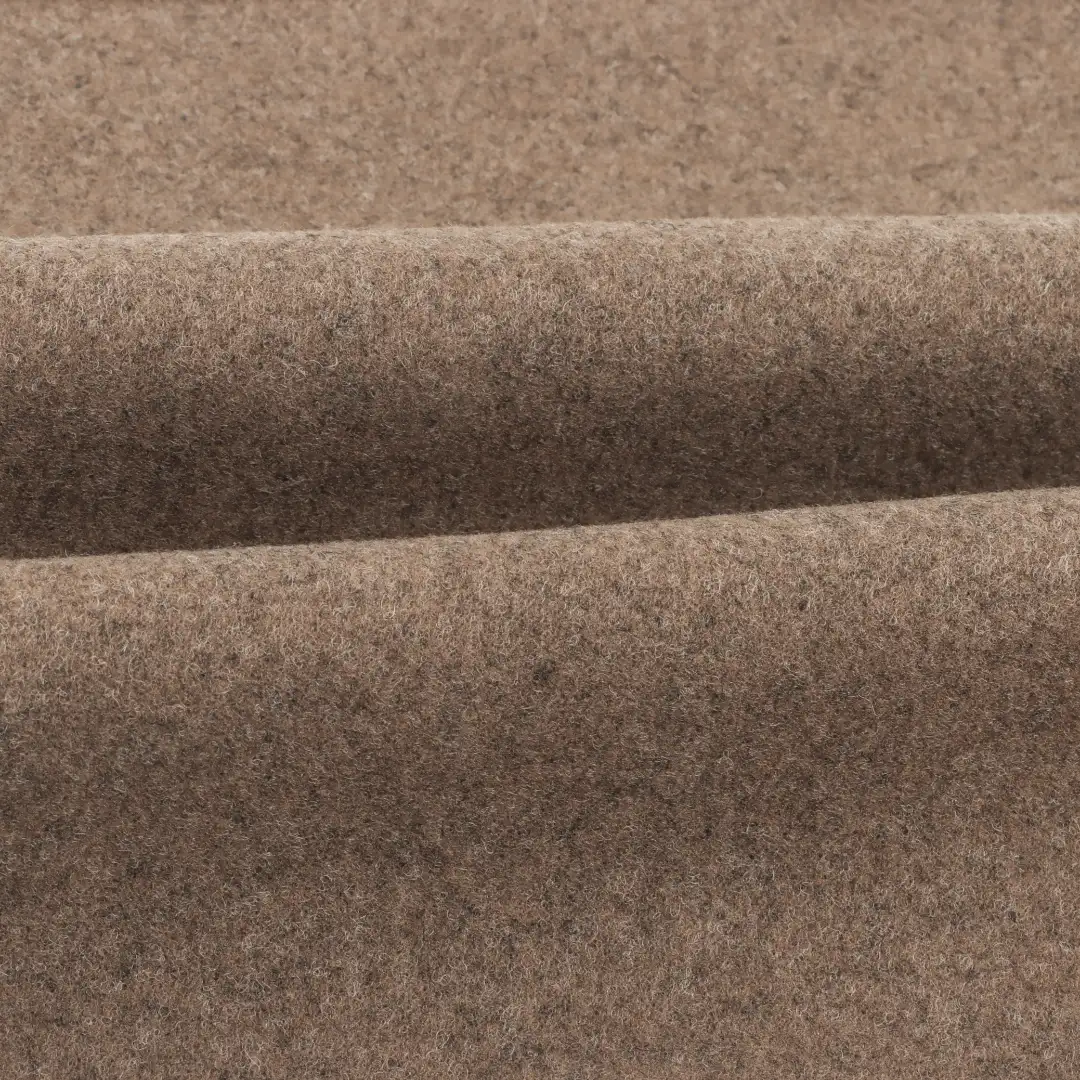 China Fabric for Skirt,Overcoat,Waist coat,Wide Leg Trousers,Open Waistcoat Melton Woolen Polyester Rayon Wool Coffee color buy from China wholesaler bulk order at wholesale price free worldwide shipping Alibaba