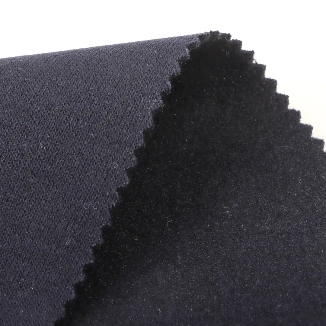 China Fabric for Jackets,Trench Coat,Overcoat,Suit,Waist coat Knit Woolen Fabric Woolen Polyester NAVY color buy from China wholesaler bulk order at wholesale price free worldwide shipping Alibaba