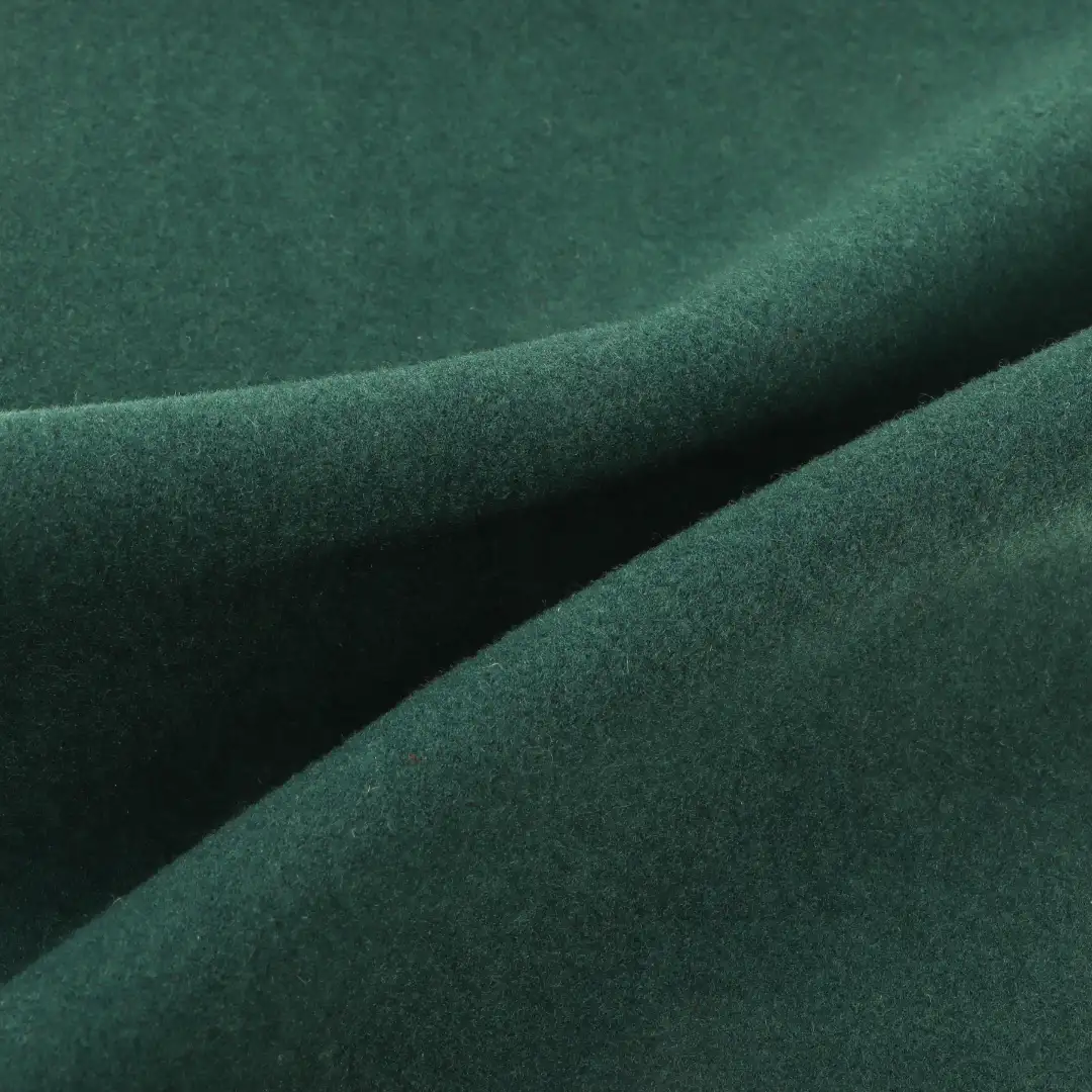 China Fabric for Jackets,Overcoat Knit Woolen Fabric Woolen Polyester Dark Green color buy from China wholesaler bulk order at wholesale price free worldwide shipping Alibaba