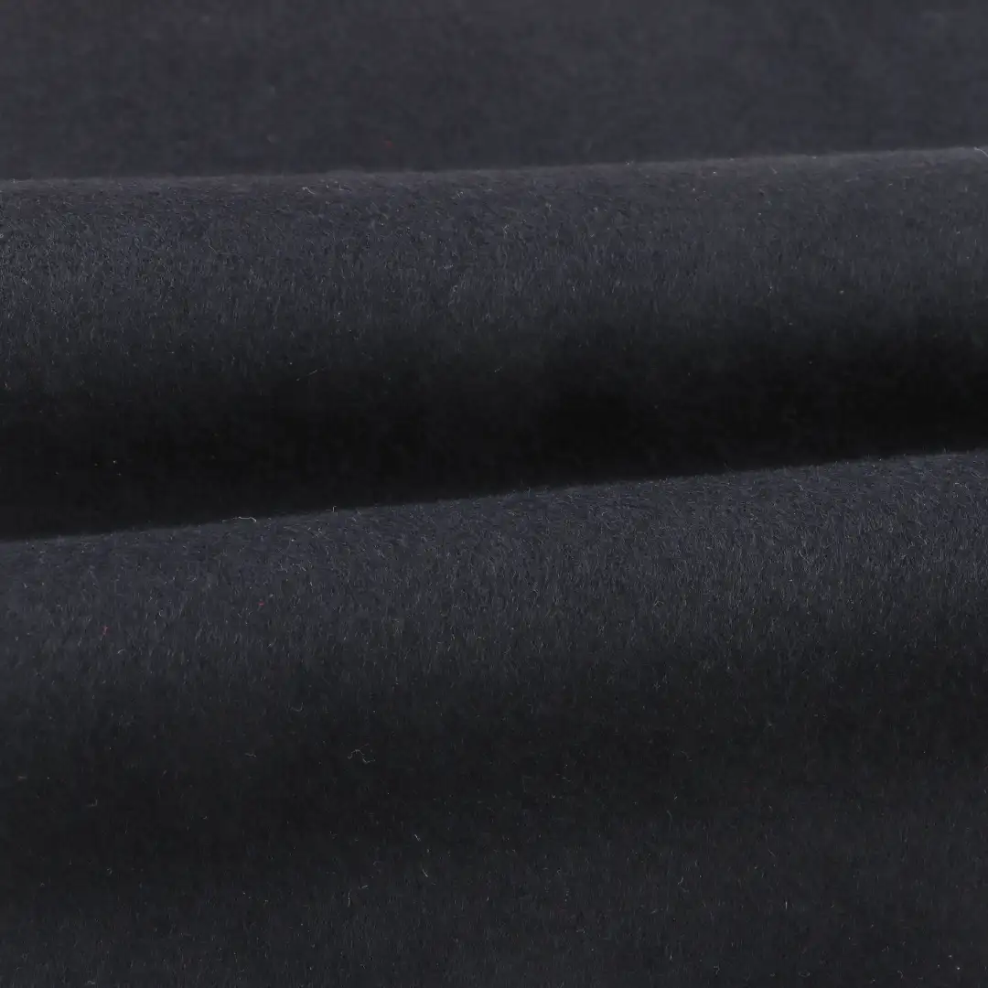 China Fabric for Jackets,Overcoat Melton Woolen Polyester Rayon Spandex Navy Blue color buy from China wholesaler bulk order at wholesale price free worldwide shipping Alibaba