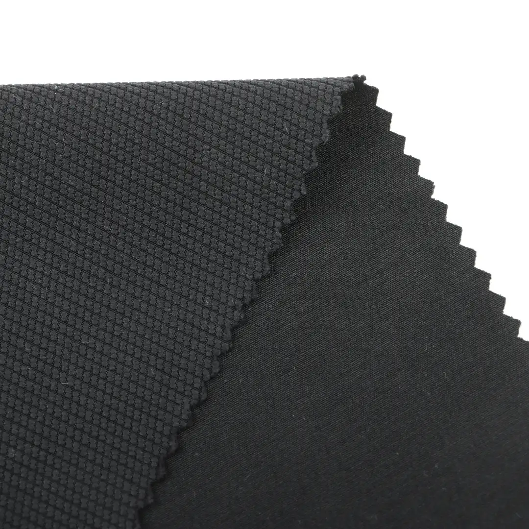 China Fabric for Down Jacket,Ski Suits,Windproof Jacket Mourntaineering Fabric Woven Blended Fabric Polyester Spandex BLACK color buy from China wholesaler bulk order at wholesale price free worldwide shipping Alibaba