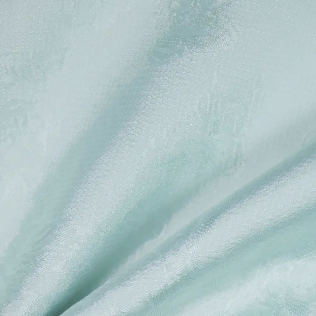 China Fabric for Shirt,Skirt,Backless Beach Dress,Sleeveless Puffy Mini Dress Jacquard Woven Blended Fabric Viscose Nylon cyan color buy from China wholesaler bulk order at wholesale price free worldwide shipping Alibaba