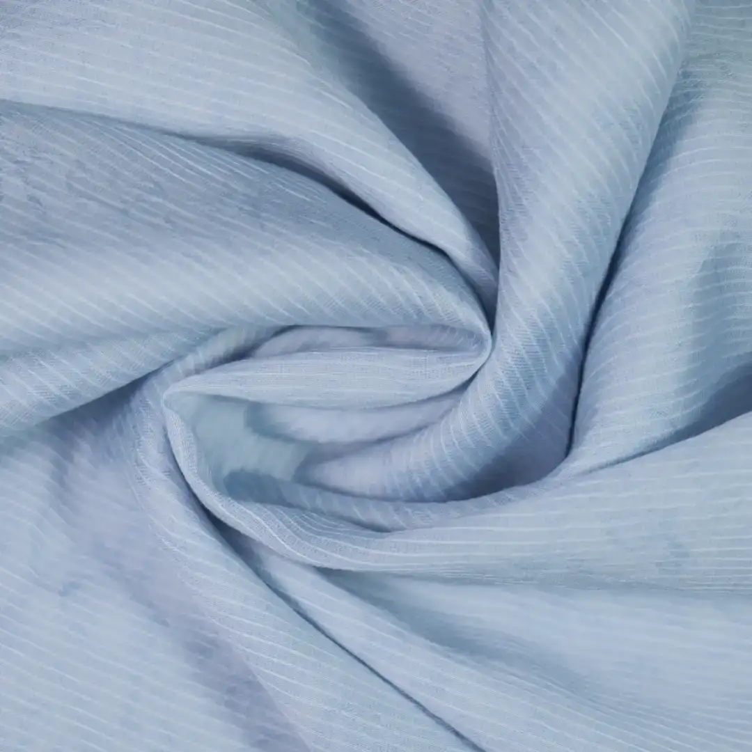 China Fabric for Shirt,Skirt,Backless Beach Dress,Strap Midi Dress Jacquard Woven Blended Fabric Tencel Nylon Rayon blue color buy from China wholesaler bulk order at wholesale price free worldwide shipping Alibaba