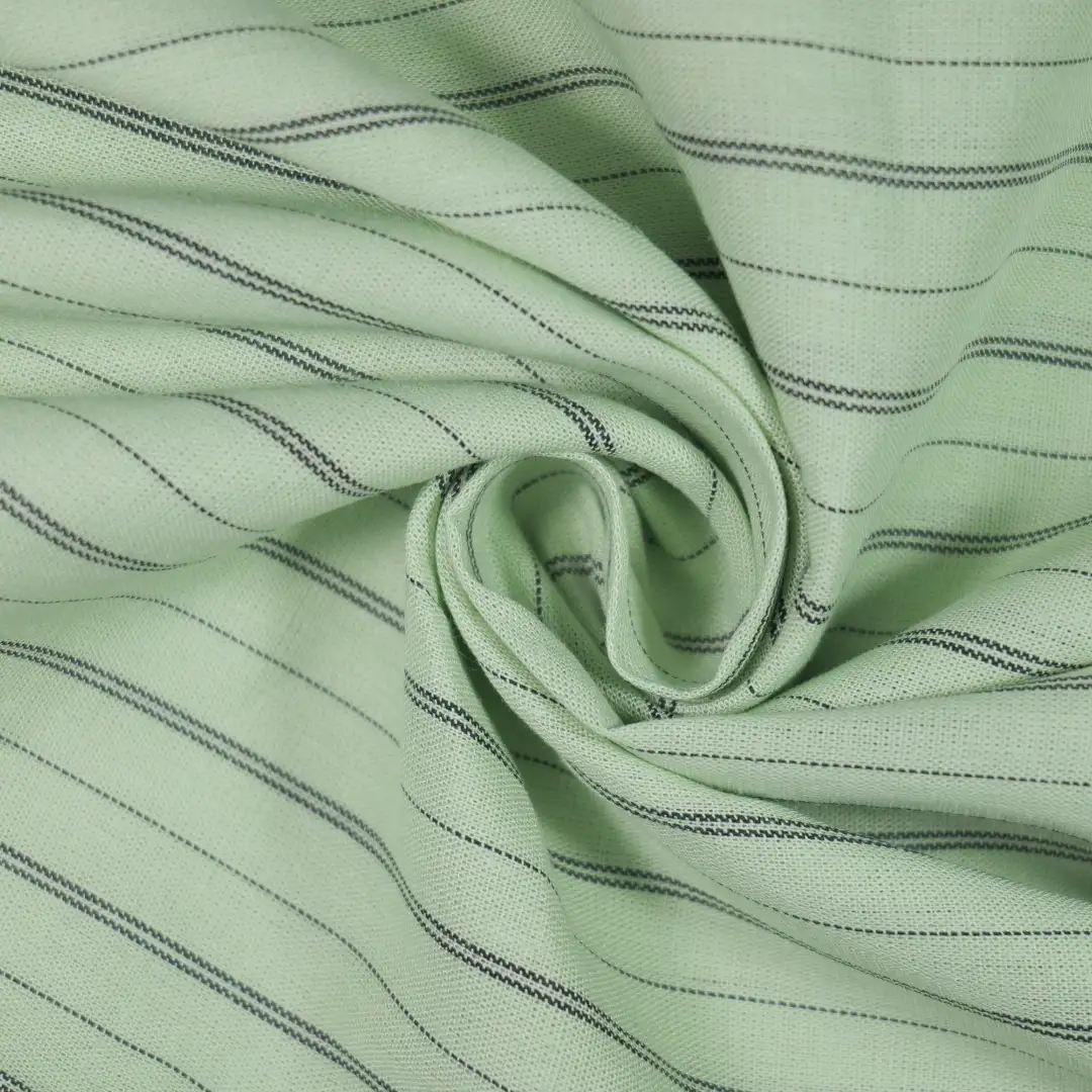 China Fabric for Shirt,Pants,T-Shirt,Tank Top,Crop Top,Shorts Linen/Cotton Plain Natural Woven Fabric Rayon Flax GREEN color buy from China wholesaler bulk order at wholesale price free worldwide shipping Alibaba