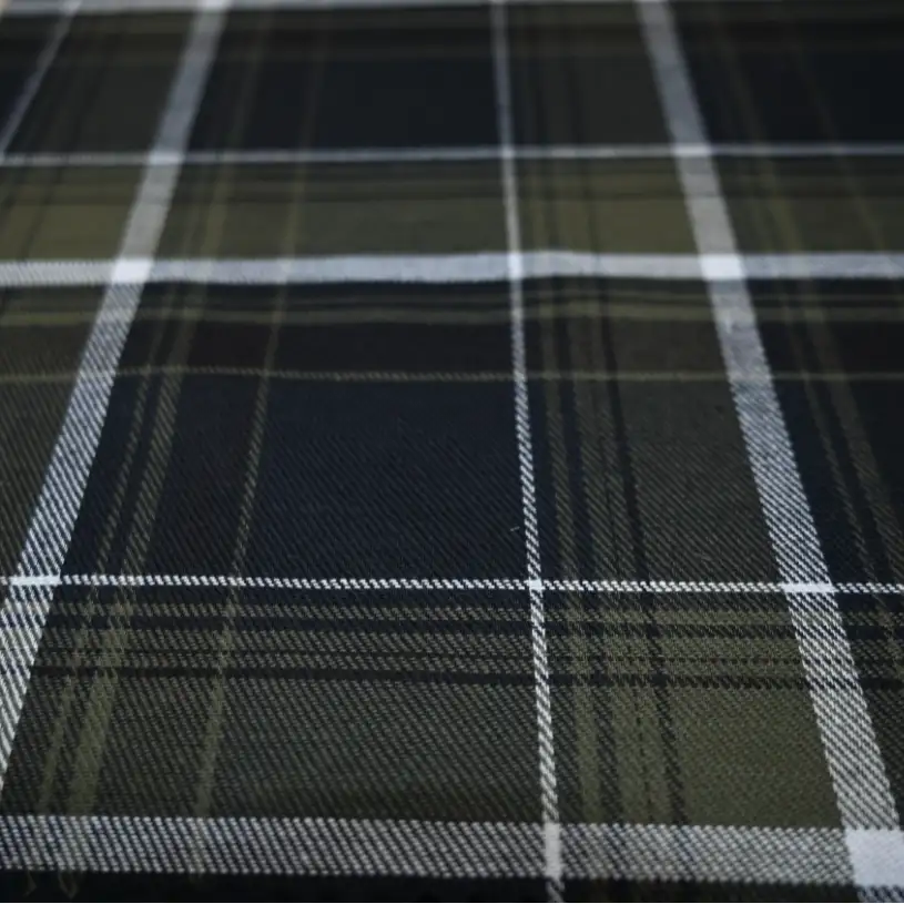 India Fabric for Shirt Cotton YD Twill Natural Woven Fabric Cotton Multi color Check color buy from India wholesaler bulk order at wholesale price free worldwide shipping Alibaba