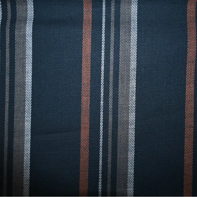 India Fabric for Shirt Cotton YD Twill Natural Woven Fabric Cotton Multi color Stripe color buy from India wholesaler bulk order at wholesale price free worldwide shipping Alibaba