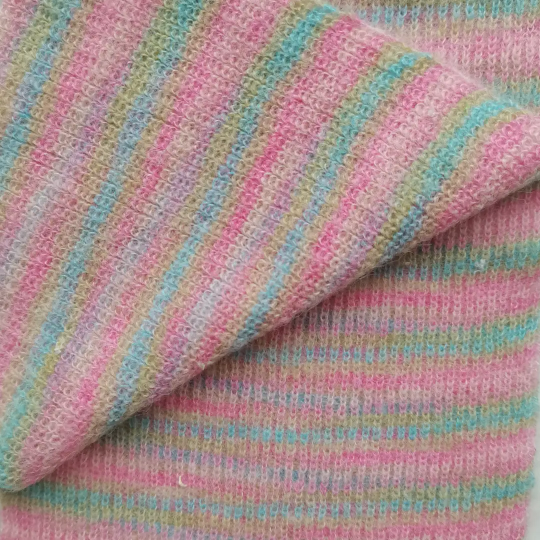 China Yarn for Ladies Vest (Sweater),Open Cardigan (Sweater),Full-Zipper Cardigan (Sweater),Knitted Jacket (Sweater),Round Neck Pullover (Sweater),Crop Top Pullover (Sweater),Men's Pants (Sweater) Mossy Yarn Fancy Yarn Recycled Polyester Recycled Acrylic Re-nylon RWS Wool Clorful color buy from China wholesaler bulk order at wholesale price free worldwide shipping Alibaba