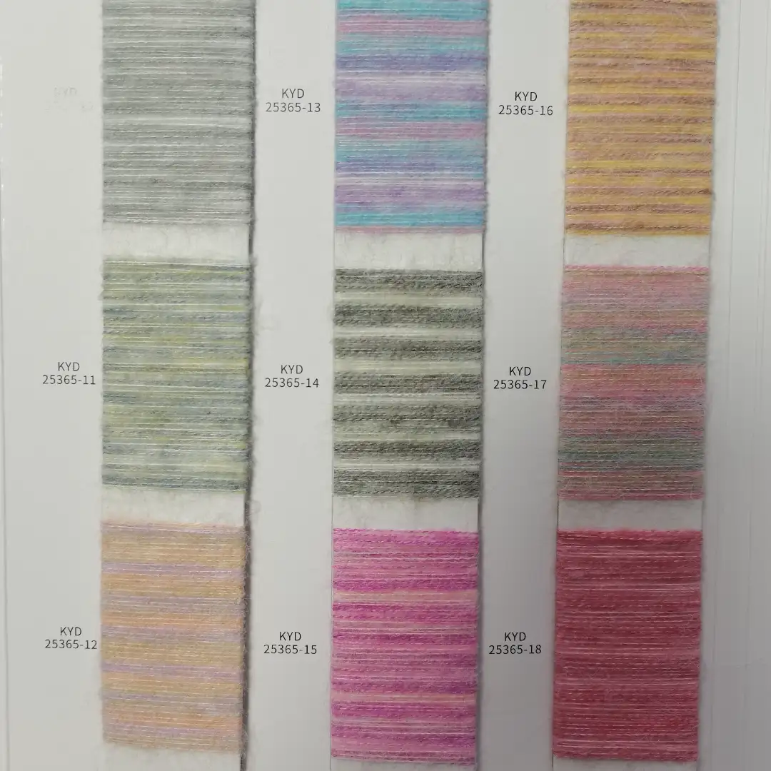 China Yarn for Ladies Vest (Sweater),Open Cardigan (Sweater),Full-Zipper Cardigan (Sweater),Knitted Jacket (Sweater),Round Neck Pullover (Sweater),Crop Top Pullover (Sweater),Men's Pants (Sweater) Mossy Yarn Fancy Yarn Recycled Polyester Recycled Acrylic Re-nylon RWS Wool Clorful color buy from China wholesaler bulk order at wholesale price free worldwide shipping Alibaba