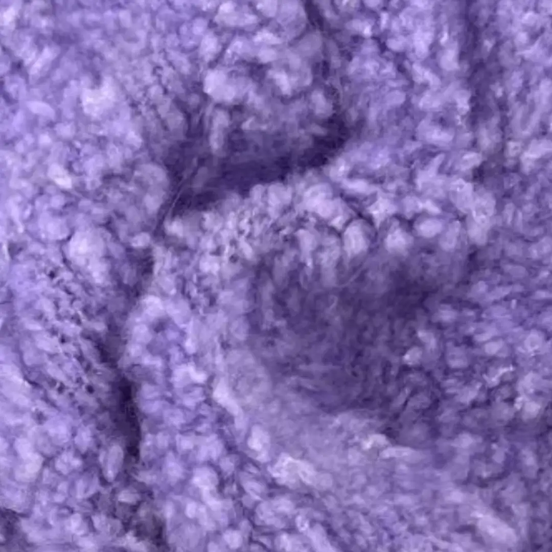 China Yarn for Open Cardigan (Sweater),Round Neck Pullover (Sweater),U-Neck Cardigan (Sweater),Asymmetric Cardigan (Sweater) Boucle Yarn Fancy Yarn Wool Polyester Recycled Polyester Spandex Purple color buy from China wholesaler bulk order at wholesale price free worldwide shipping Alibaba