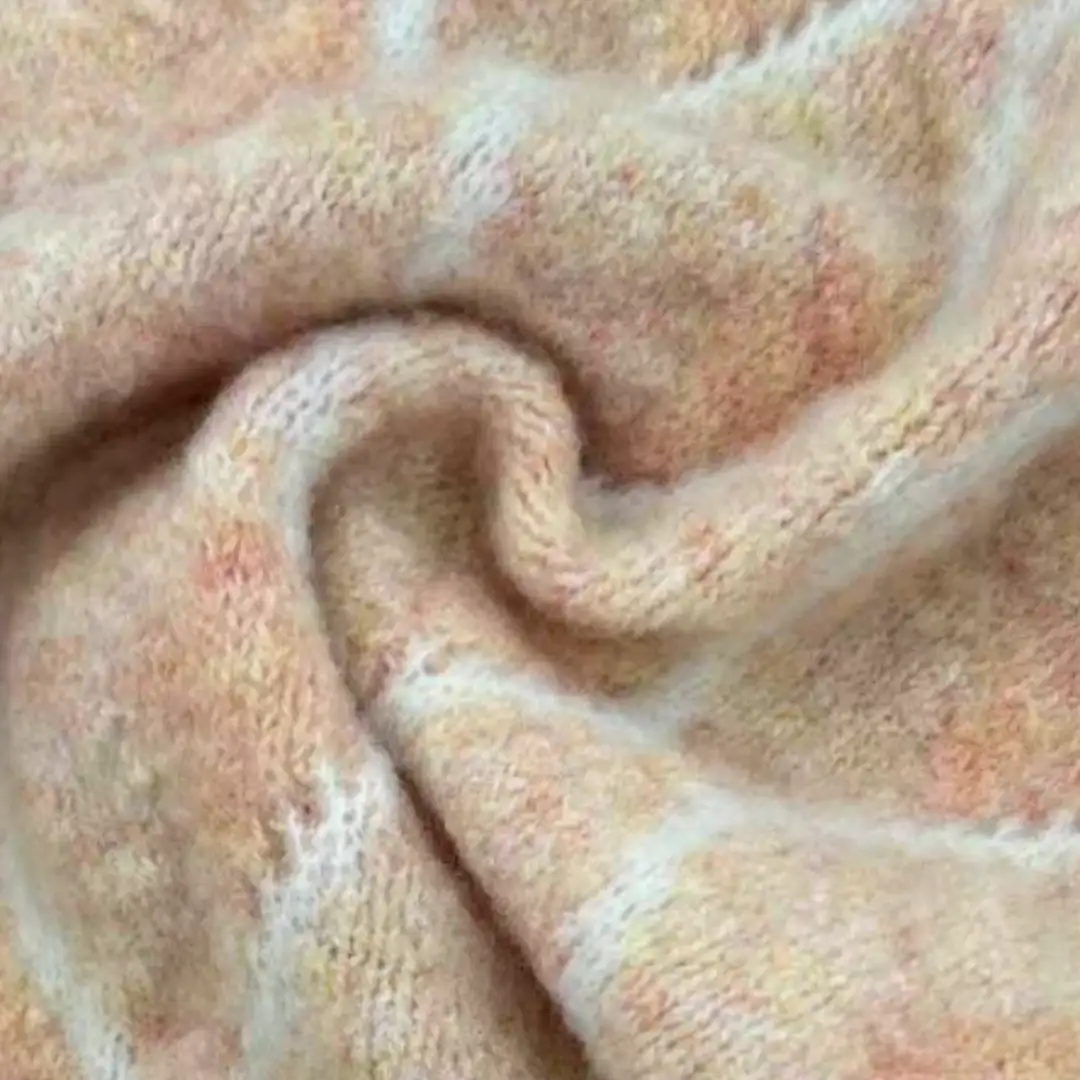 China Yarn for Round Neck Pullover (Sweater),Crew Neck Pullover (Sweater),U-Neck Cardigan (Sweater),Girls Raglan Sleeve Cardigan (Sweater) Mossy Yarn Fancy Yarn Acrylic Recycled Acrylic Nylon Spandex Yellow powder color buy from China wholesaler bulk order at wholesale price free worldwide shipping Alibaba