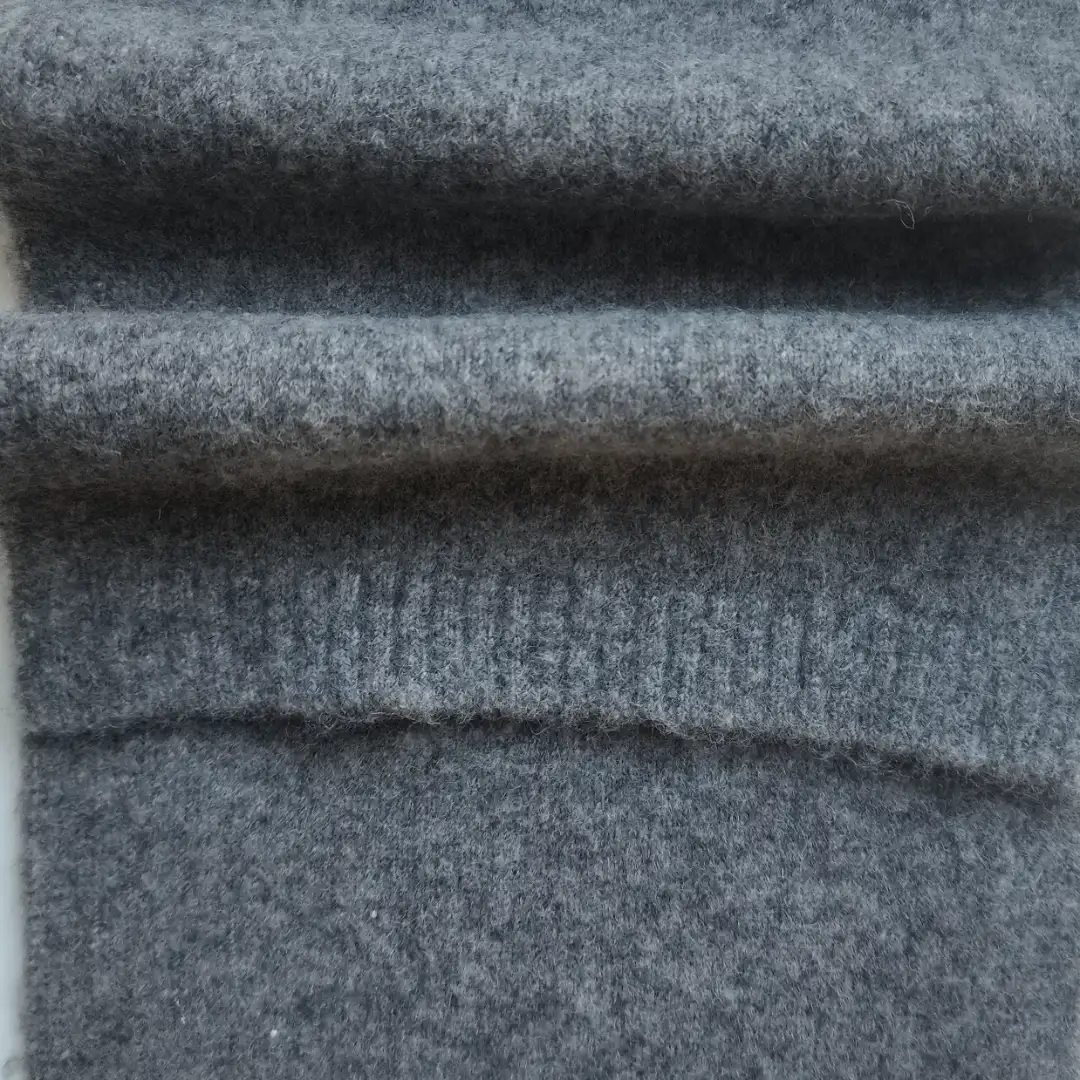 China Yarn for Open Cardigan (Sweater),Full-Zipper Cardigan (Sweater),Knitted Jacket (Sweater),Women's Pants (Sweater) Mossy Yarn Fancy Yarn Recycled Polyester Acrylic Wool Spandex Dk Grey color buy from China wholesaler bulk order at wholesale price free worldwide shipping Alibaba