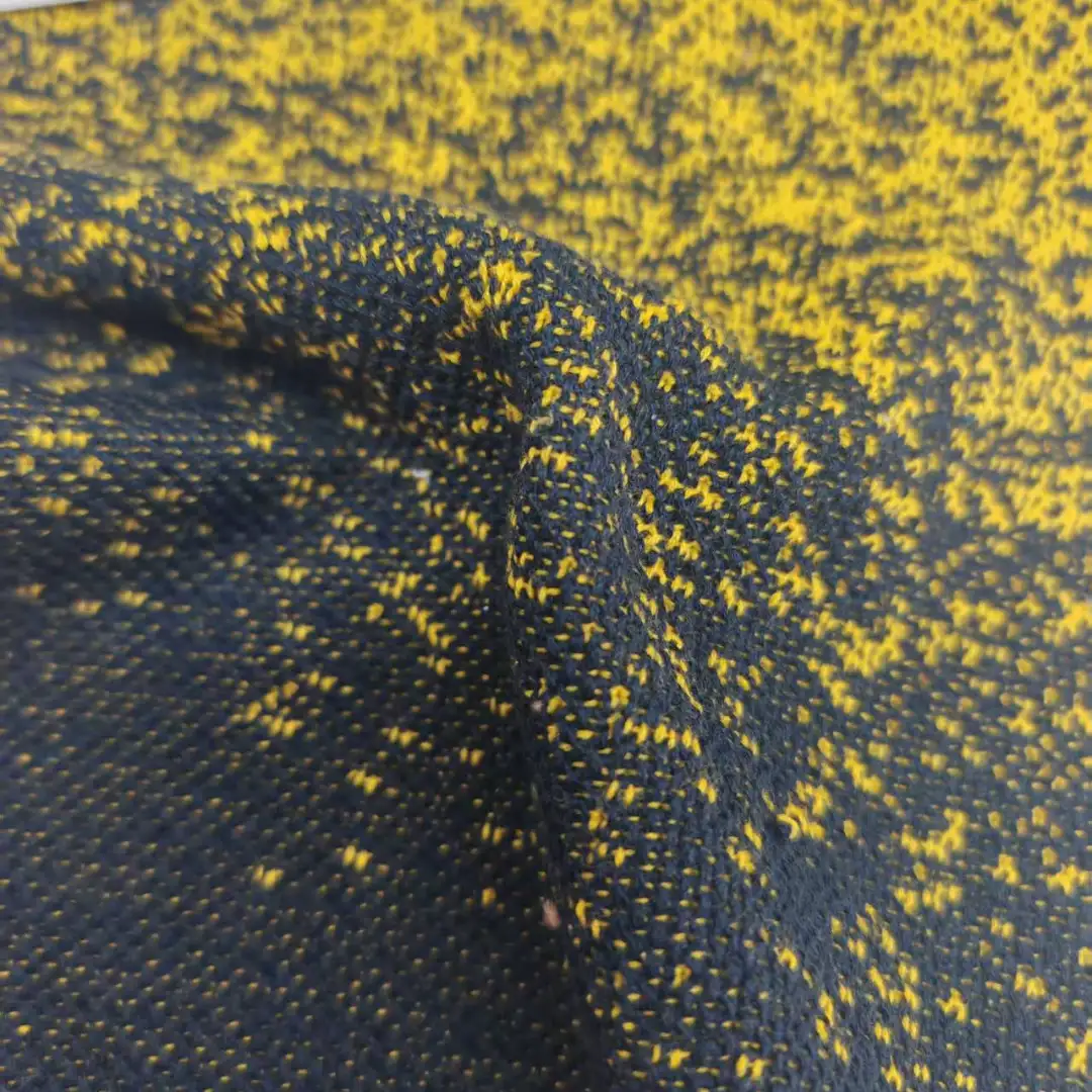 China Yarn for Open Cardigan (Sweater),Full-Zipper Cardigan (Sweater),Half-Zipper Cardigan (Sweater) Ring Spun Regular Yarn Recycled Acrylic Organic Cotton yellow，black color buy from China wholesaler bulk order at wholesale price free worldwide shipping Alibaba