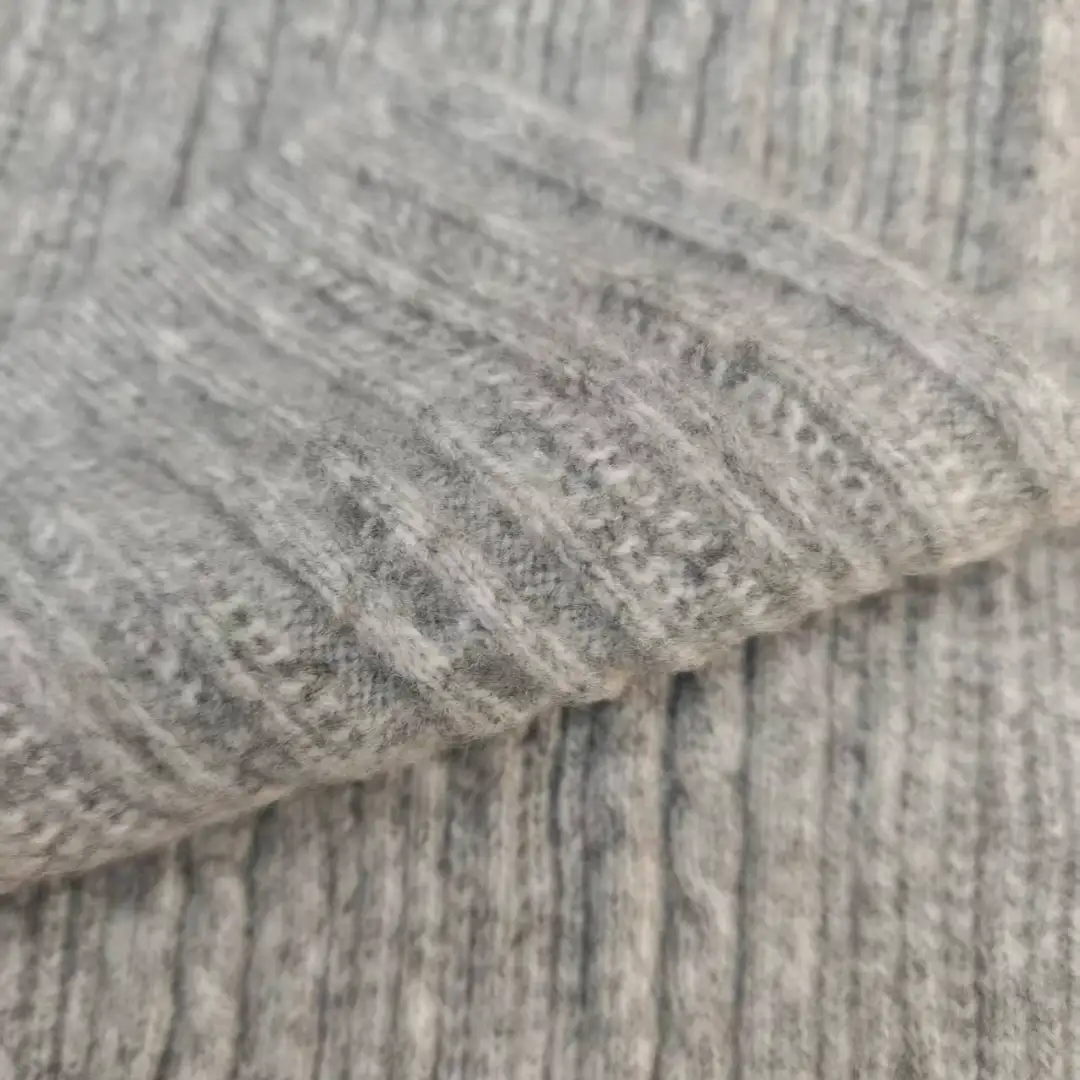 China Yarn for Open Cardigan (Sweater),Full-Zipper Cardigan (Sweater),Half-Zipper Cardigan (Sweater) Mossy Yarn Fancy Yarn Recycled Polyester Nylon Wool Gray color buy from China wholesaler bulk order at wholesale price free worldwide shipping Alibaba