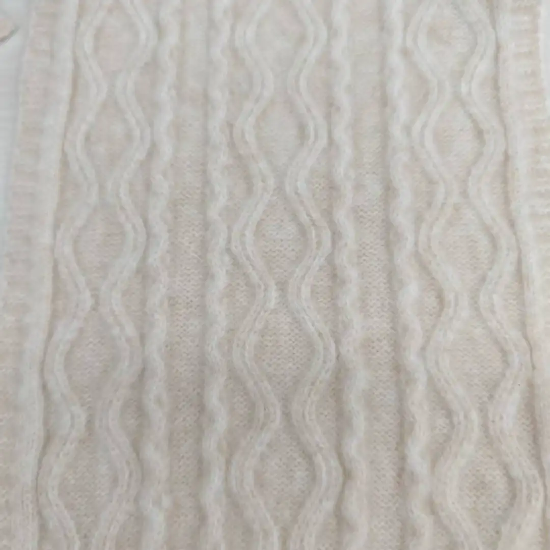 China Yarn for Open Cardigan (Sweater),Full-Zipper Cardigan (Sweater),Half-Zipper Cardigan (Sweater) Mossy Yarn Fancy Yarn Recycled Polyester Nylon cream-coloured color buy from China wholesaler bulk order at wholesale price free worldwide shipping Alibaba