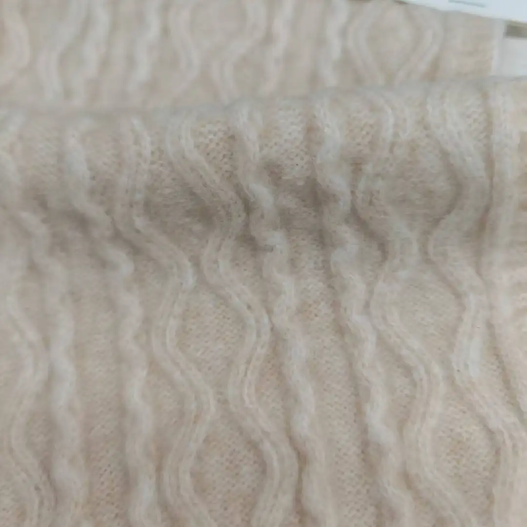 China Yarn for Open Cardigan (Sweater),Full-Zipper Cardigan (Sweater),Half-Zipper Cardigan (Sweater) Mossy Yarn Fancy Yarn Recycled Polyester Nylon cream-coloured color buy from China wholesaler bulk order at wholesale price free worldwide shipping Alibaba