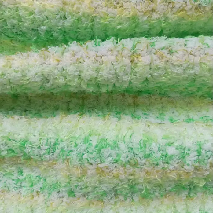 China Yarn for Open Cardigan (Sweater),Half-Zipper Cardigan (Sweater),Round Neck Pullover (Sweater),U-Neck Cardigan (Sweater),V-Neck Button Up Cardigan (Sweater) Teddy Yarn Fancy Yarn Polyester Colorful color buy from China wholesaler bulk order at wholesale price free worldwide shipping Alibaba