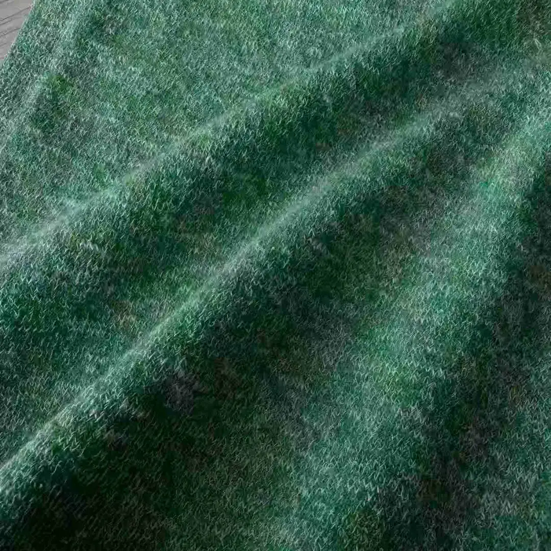 China Yarn for Full-Zipper Cardigan (Sweater),Half-Zipper Cardigan (Sweater),Shirt Long Sleeve Button (Sweater),Round Neck Pullover (Sweater),Crop Top Pullover (Sweater),Hoodie  (Sweater) Slub Yarn Fancy Yarn Cotton Polyester Green color buy from China wholesaler bulk order at wholesale price free worldwide shipping Alibaba