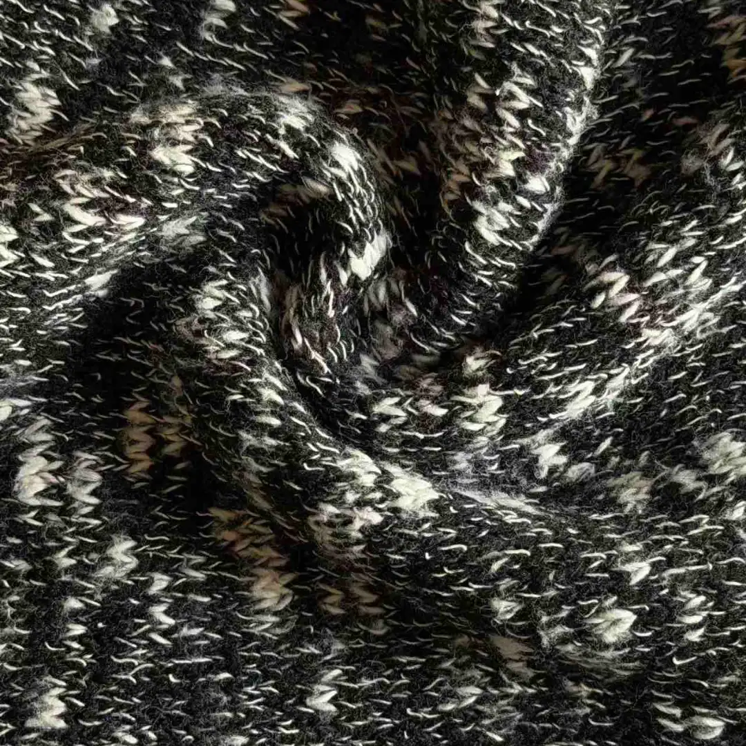 China Yarn for Open Cardigan (Sweater),Full-Zipper Cardigan (Sweater),Half-Zipper Cardigan (Sweater),Round Neck Pullover (Sweater),Crop Top Pullover (Sweater),Hoodie  (Sweater) Slub Yarn Fancy Yarn Cotton Polyester Black color buy from China wholesaler bulk order at wholesale price free worldwide shipping Alibaba