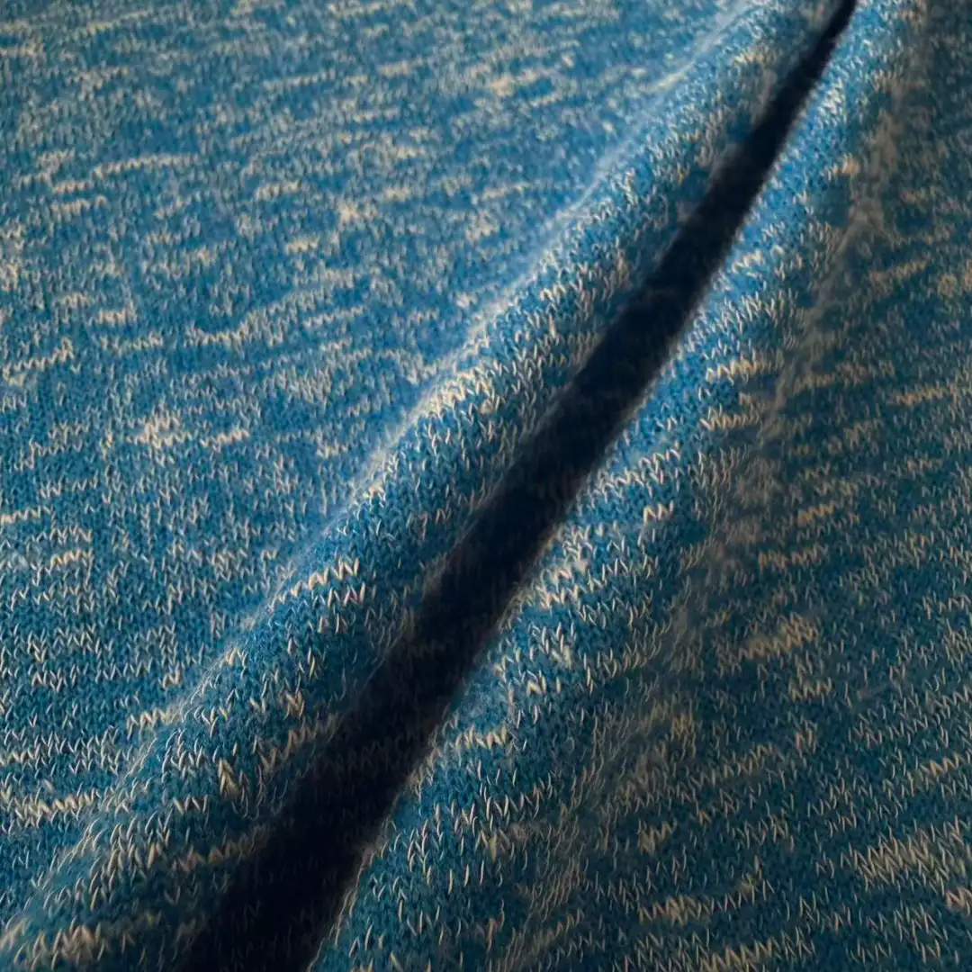 China Yarn for Open Cardigan (Sweater),Full-Zipper Cardigan (Sweater),Half-Zipper Cardigan (Sweater),Round Neck Pullover (Sweater),Crop Top Pullover (Sweater),Hoodie  (Sweater) Slub Yarn Fancy Yarn Cotton Polyester Light Bule color buy from China wholesaler bulk order at wholesale price free worldwide shipping Alibaba