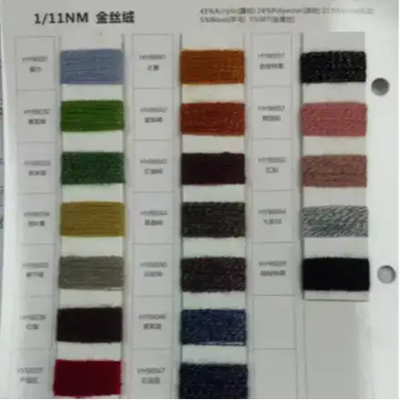 China Yarn for Ladies Vest (Sweater),Men’s Vest (Sweater),Open Cardigan (Sweater),Full-Zipper Cardigan (Sweater),Half-Zipper Cardigan (Sweater),Shirt Long Sleeve Zipper (Sweater),Shirt Half Sleeve Button (Sweater),Shirt Half Sleeve Zipper (Sweater) Mossy Yarn Fancy Yarn Acrylic Polyester Nylon Wool Metallic Gold red color buy from China wholesaler bulk order at wholesale price free worldwide shipping Alibaba