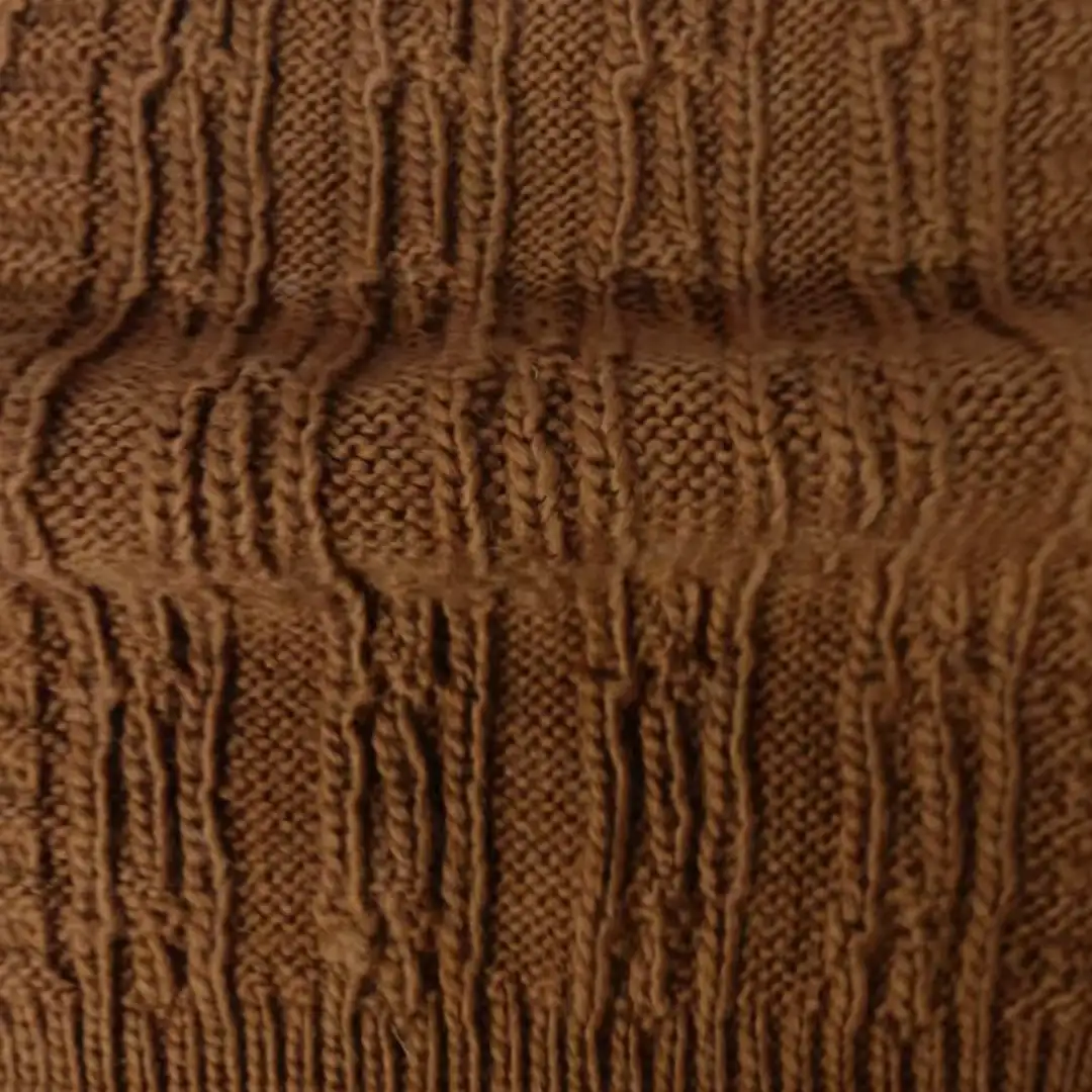 China Yarn for Ladies Vest (Sweater),Men’s Vest (Sweater),Open Cardigan (Sweater),Full-Zipper Cardigan (Sweater),Half-Zipper Cardigan (Sweater),Shirt Long Sleeve Button (Sweater) Roving Yarn Fancy Yarn Acrylic Wool brown color buy from China wholesaler bulk order at wholesale price free worldwide shipping Alibaba