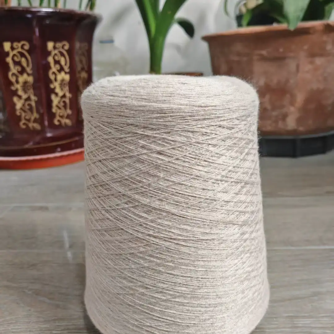 China Yarn for Open Cardigan (Sweater),Full-Zipper Cardigan (Sweater),Half-Zipper Cardigan (Sweater) Core Spun Yarn Regular Yarn Viscose PBT Nylon Brown color buy from China wholesaler bulk order at wholesale price free worldwide shipping Alibaba