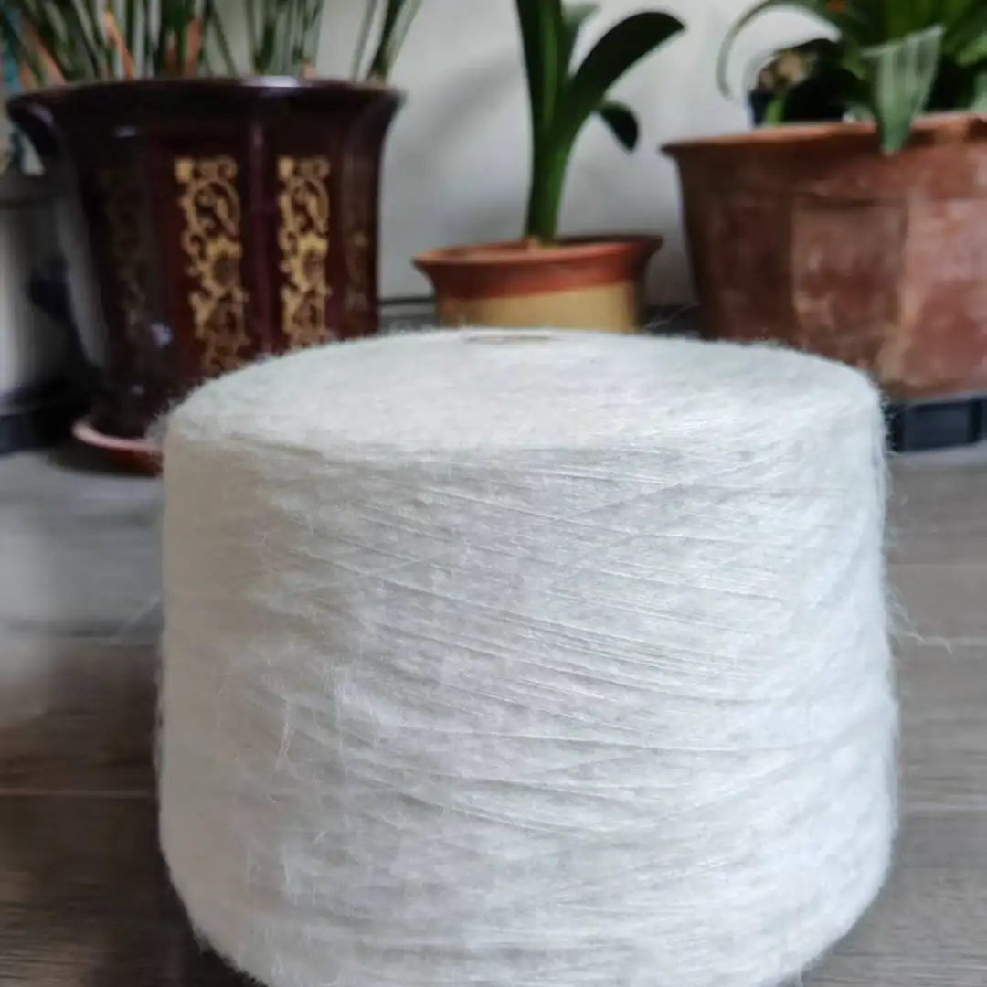 China Yarn for Full-Zipper Cardigan (Sweater),Half-Zipper Cardigan (Sweater),Shirt Long Sleeve Button (Sweater),Shirt Half Sleeve Zipper (Sweater) Mossy Yarn Fancy Yarn Recycled Polyester Acrylic Polyester Spandex white color buy from China wholesaler bulk order at wholesale price free worldwide shipping Alibaba