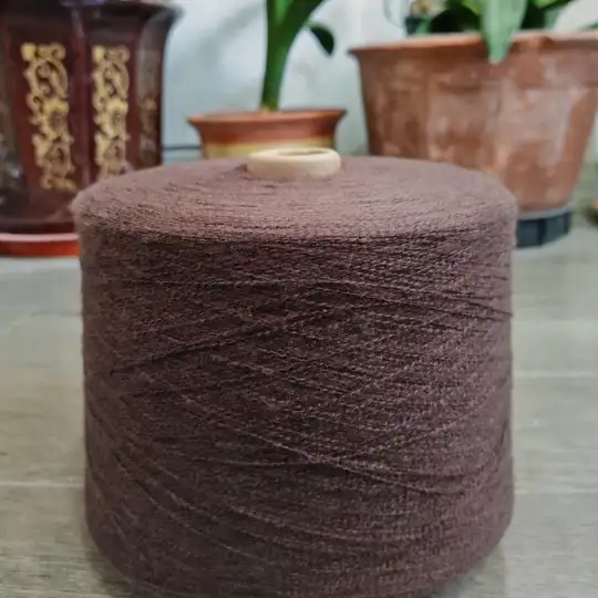 China Yarn for Open Cardigan (Sweater),Full-Zipper Cardigan (Sweater),Half-Zipper Cardigan (Sweater) Mossy Yarn Fancy Yarn Cotton Acrylic Polyester Spandex Brown color buy from China wholesaler bulk order at wholesale price free worldwide shipping Alibaba